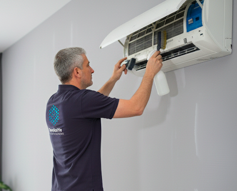 Mantenimiento de aire acondicionado