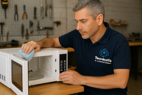 Mantenimiento de microondas