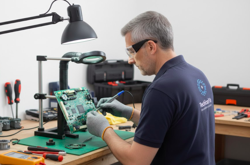 Problemas eléctricos en microondas