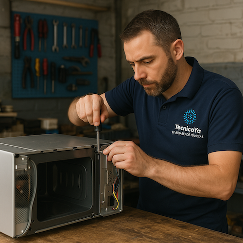Reparación de microondas